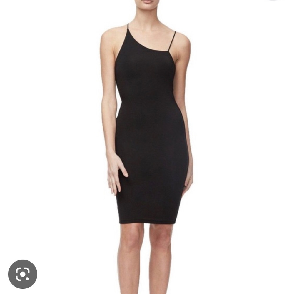 Good American Good 90s Asymmetrical Dress